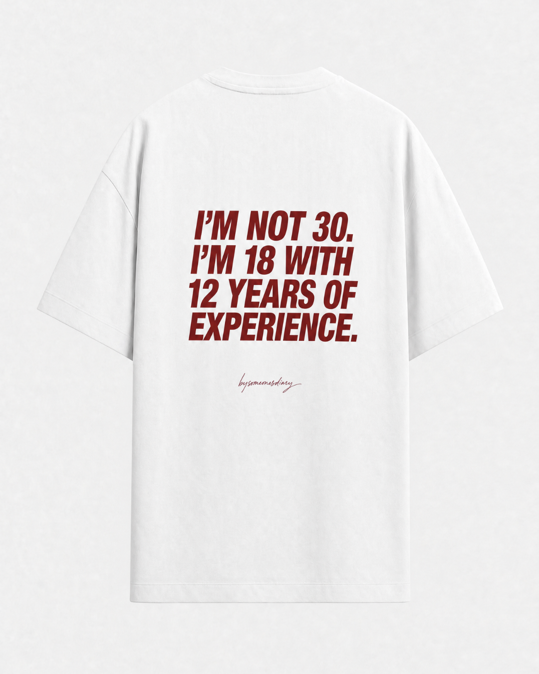 I'm not 30. i'm 18 with 12 years of experience