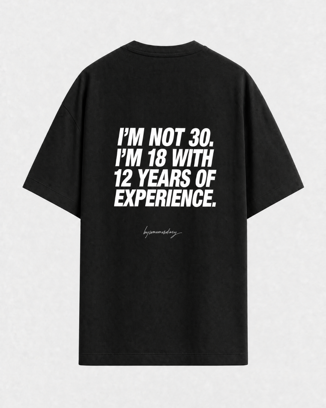 I'm not 30. i'm 18 with 12 years of experience