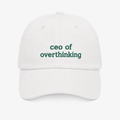 Ceo of overthinking cap, studio product image