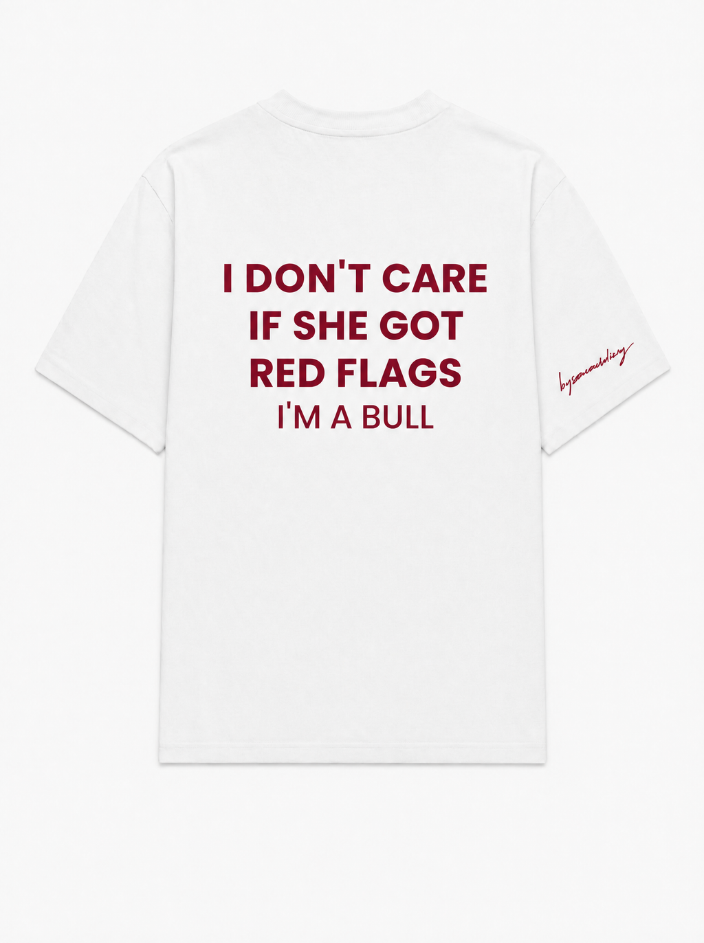 I don't care if she got red flags
