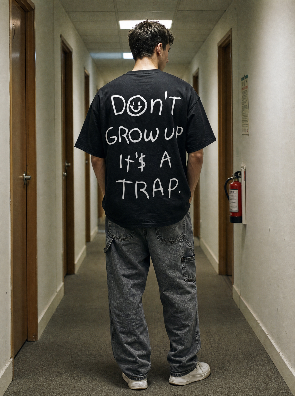 Don't grow up it's a trap