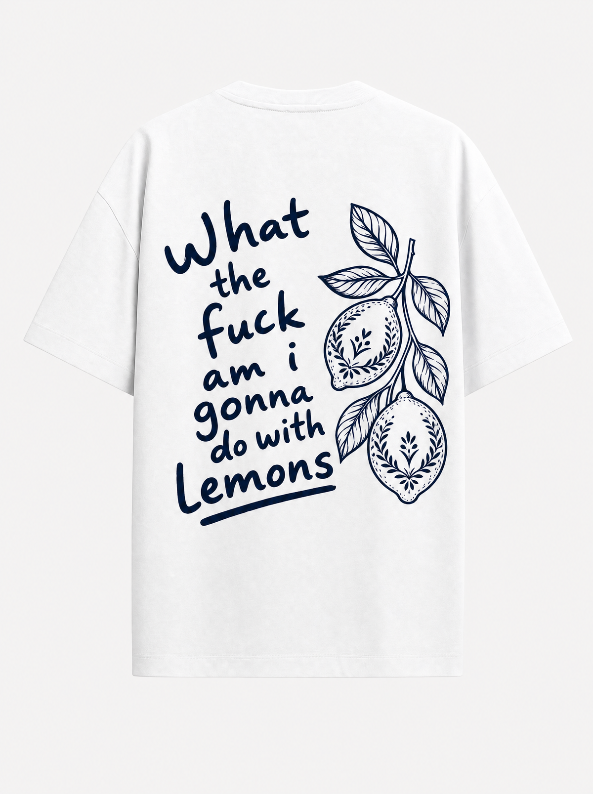 What the fuck am i gonna do with lemons