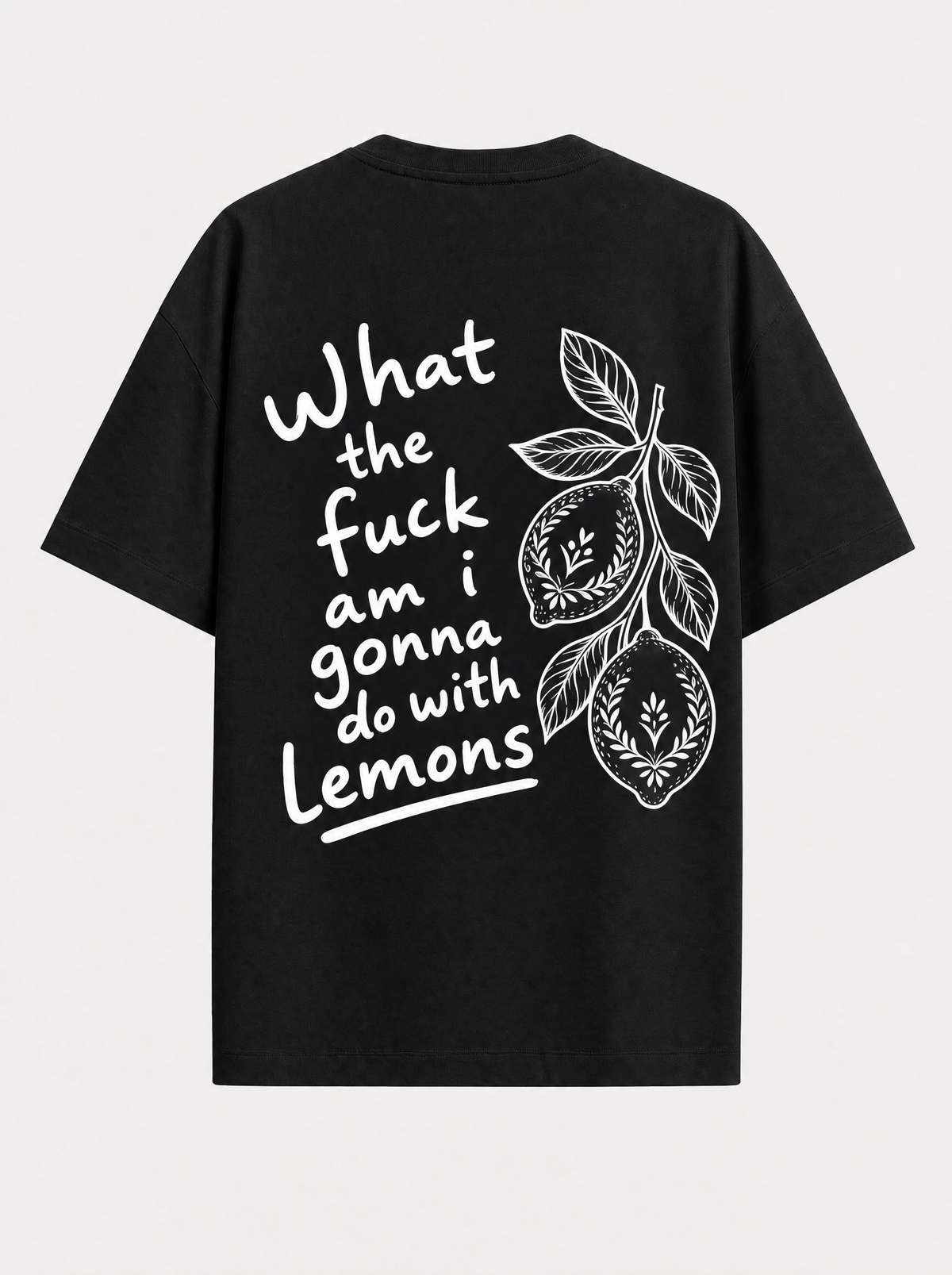 What the fuck am i gonna do with lemons