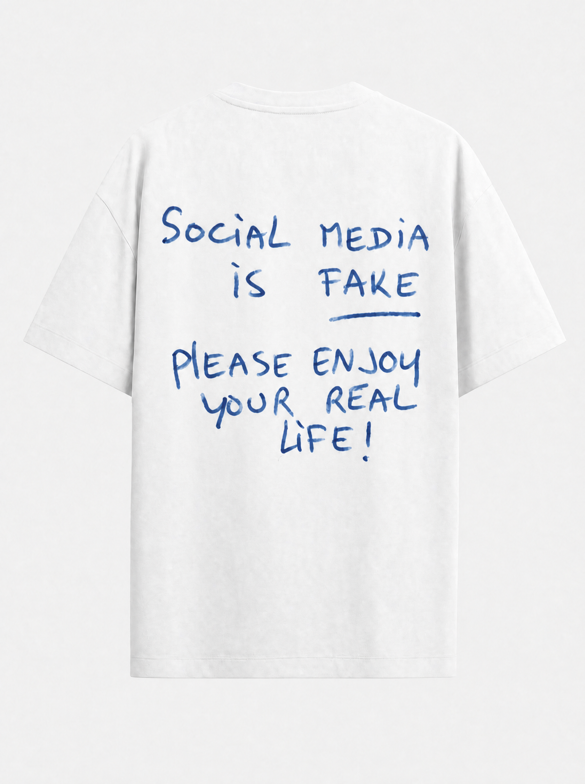 Social media is fake